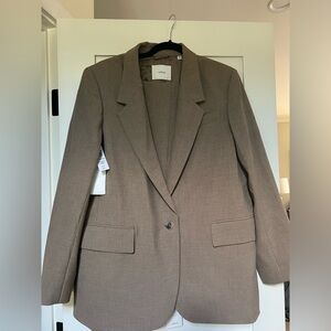 Wilfred one button suit set (with effortless pant)